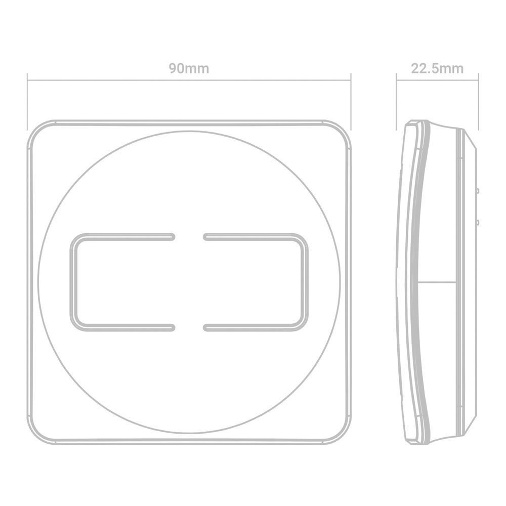 FireAngel Pro Connected FP1014W2-R Wireless Control Switch