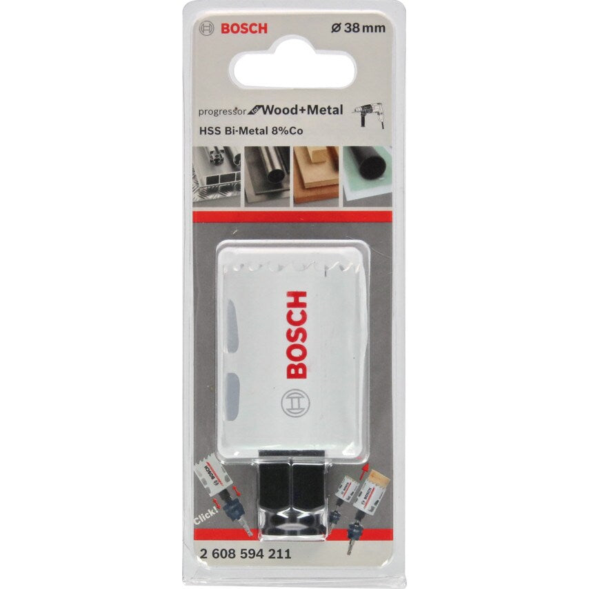 38MM Progressor for Wood & Metal BIM Holesaw - Metric