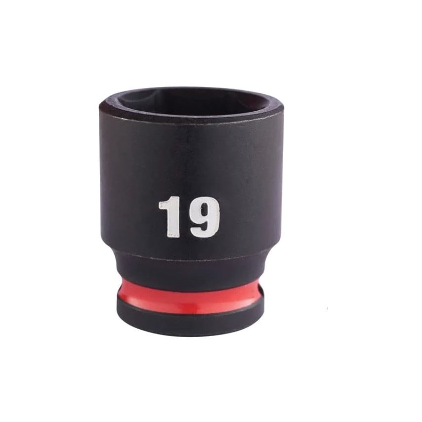 3/8"SQ Drive Shockwave Impact Socket 19mm Std-Ii