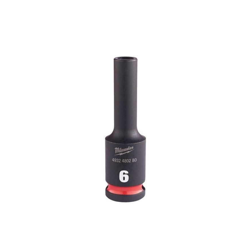 3/8"SQ Drive Shockwave Impact Socket 6mm Deep-Ii