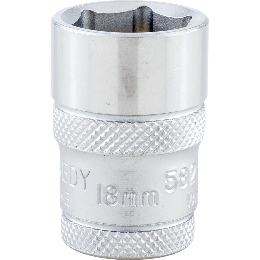3/8" A/F Single Hex Deep Socket 1/4" Square Drive