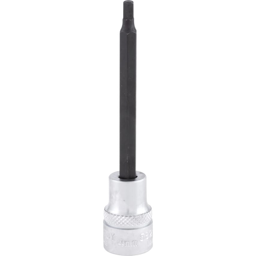3/8" Drive Long Hexagon Bit Socket H4 x 100mm