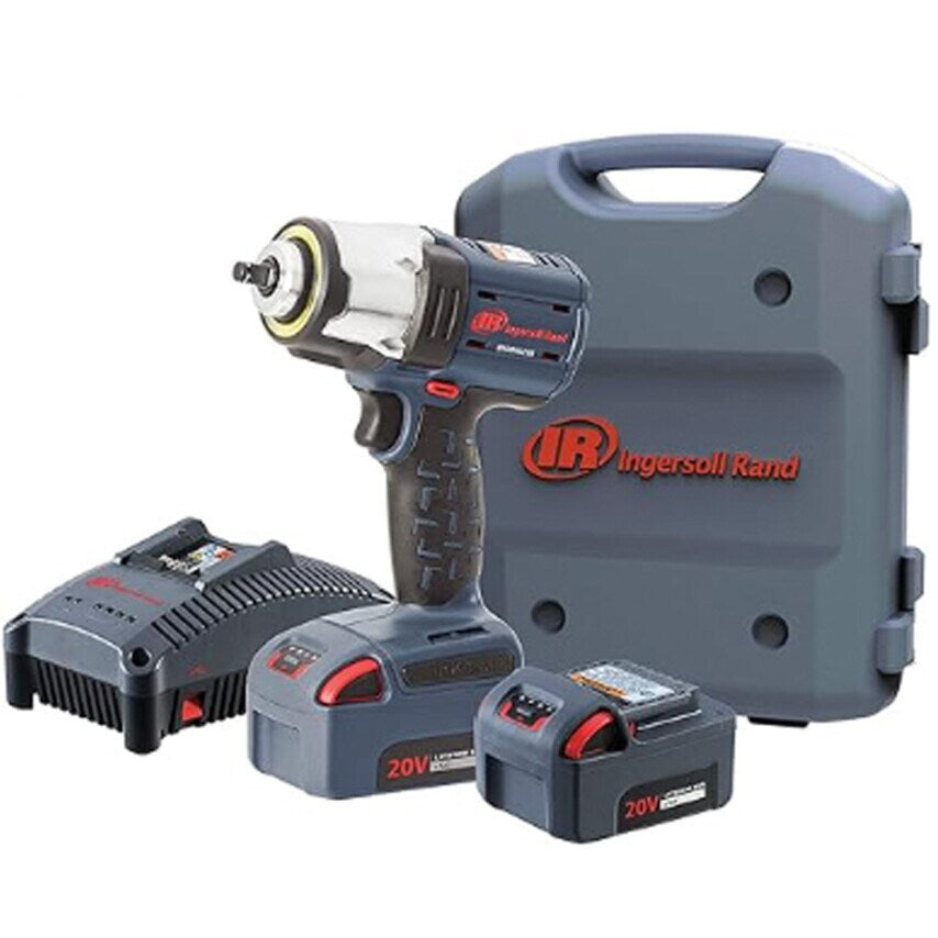 3/8in 20V Cordless Impact Wrench with 745NM Breaking Torque Kit