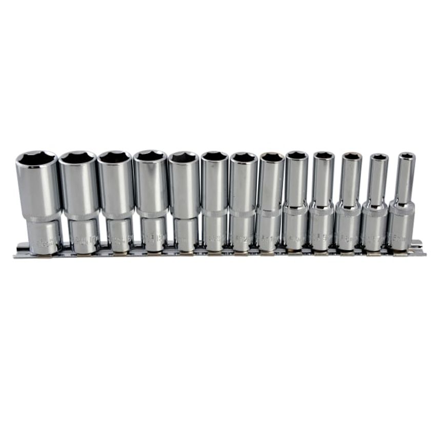 3/8in Drive Deep Socket Set, 13 Piece B/S01542