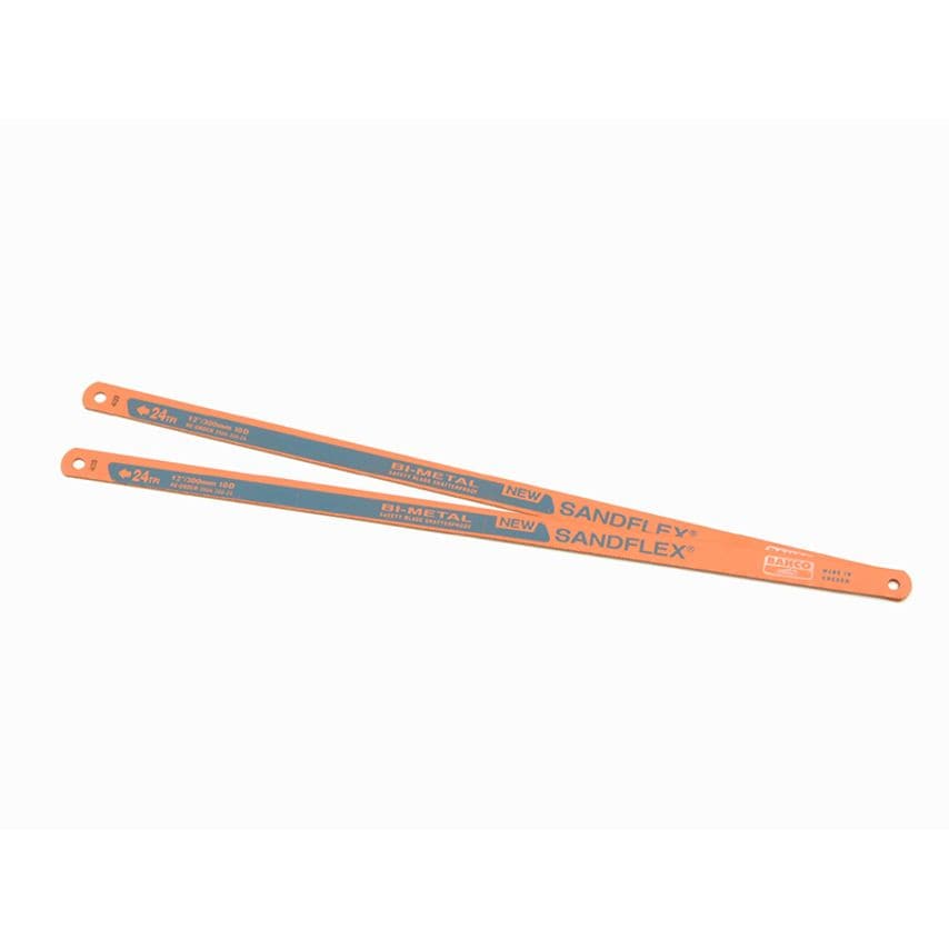 3906 Sandflex Hacksaw Blades 300mm (12in) x 24 TPI (Pack 2) BAH3906242P