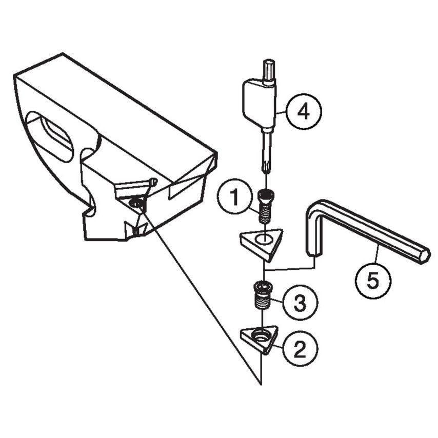 391.68A-5-07026T16B Slide for Duobore