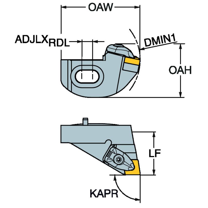 391.68F-7-12540C12B Capto Slide