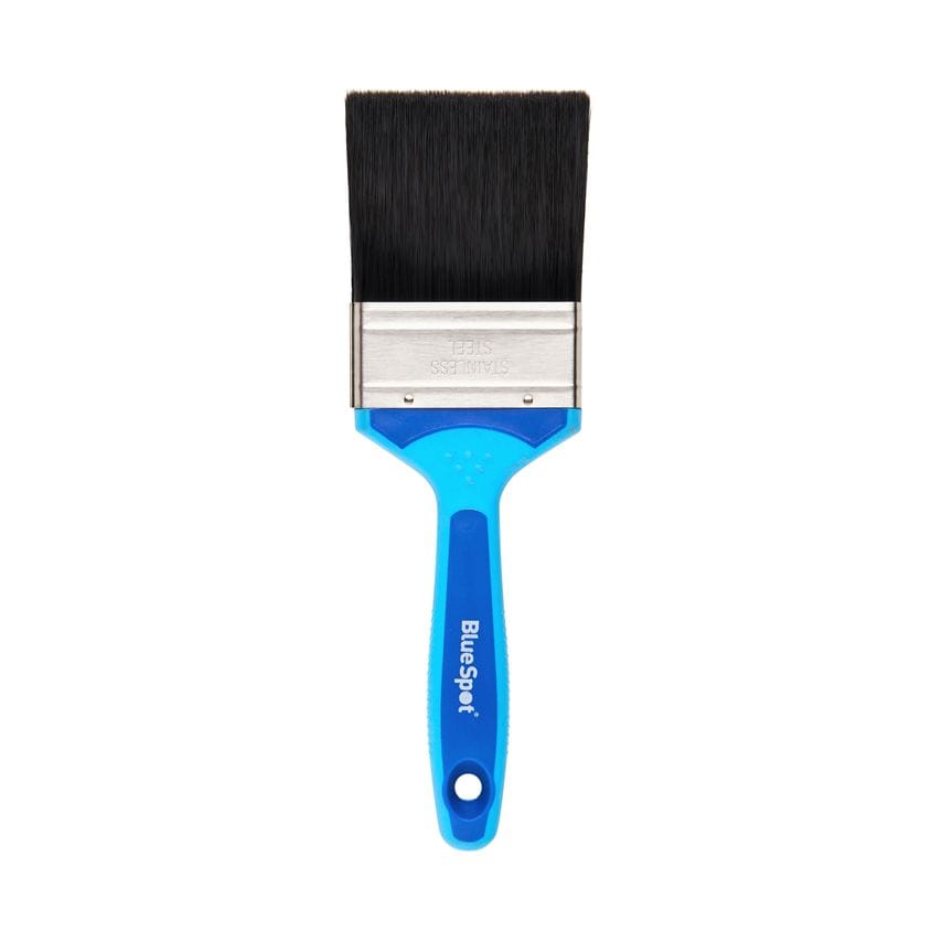 3" (75mm) Synthetic Paint Brush with Soft Grip Handle