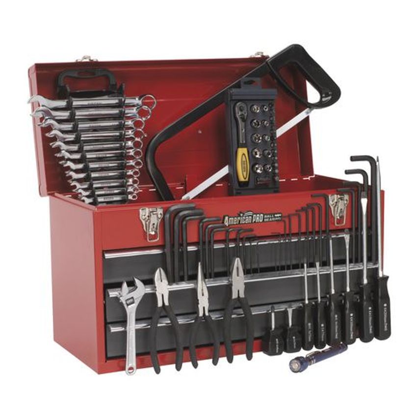 3 Drawer Topchest - 93 Piece Tool Kit