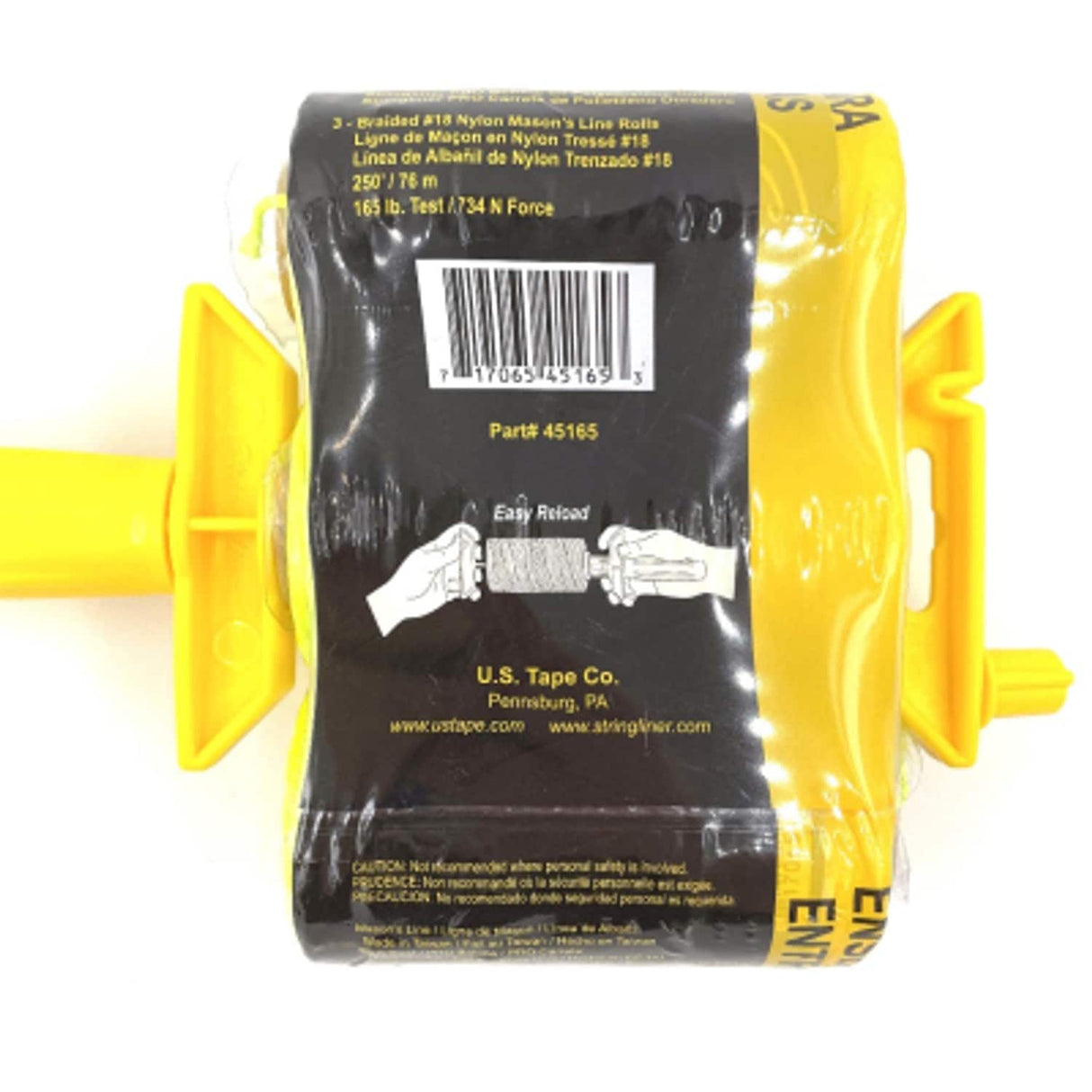 3 Pack of 250' Fluorescent String Line Cores - Yellow