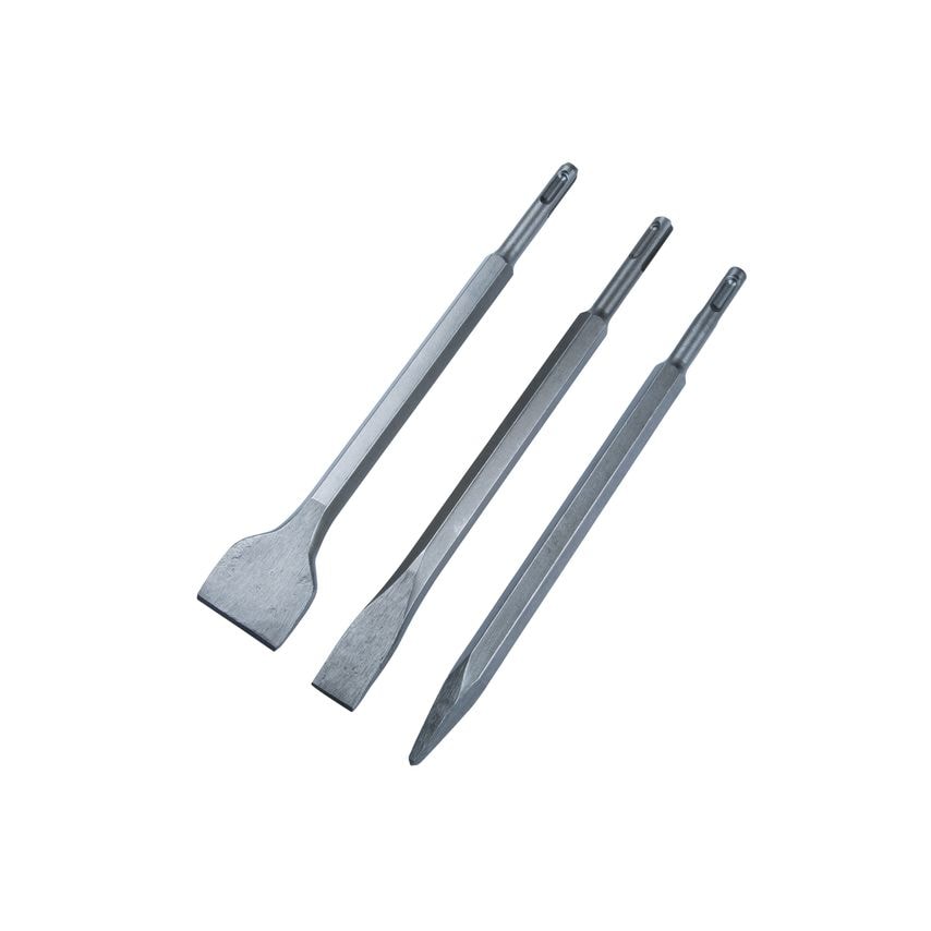 3 Pce SDS Plus Chisel Set