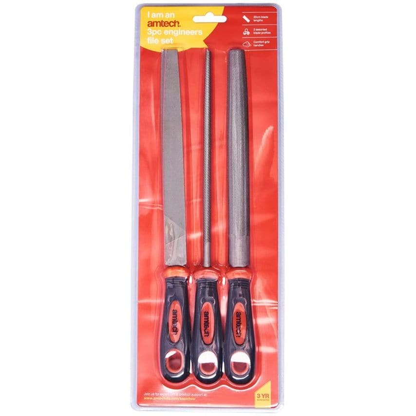 3 Piece Engineer's File Set