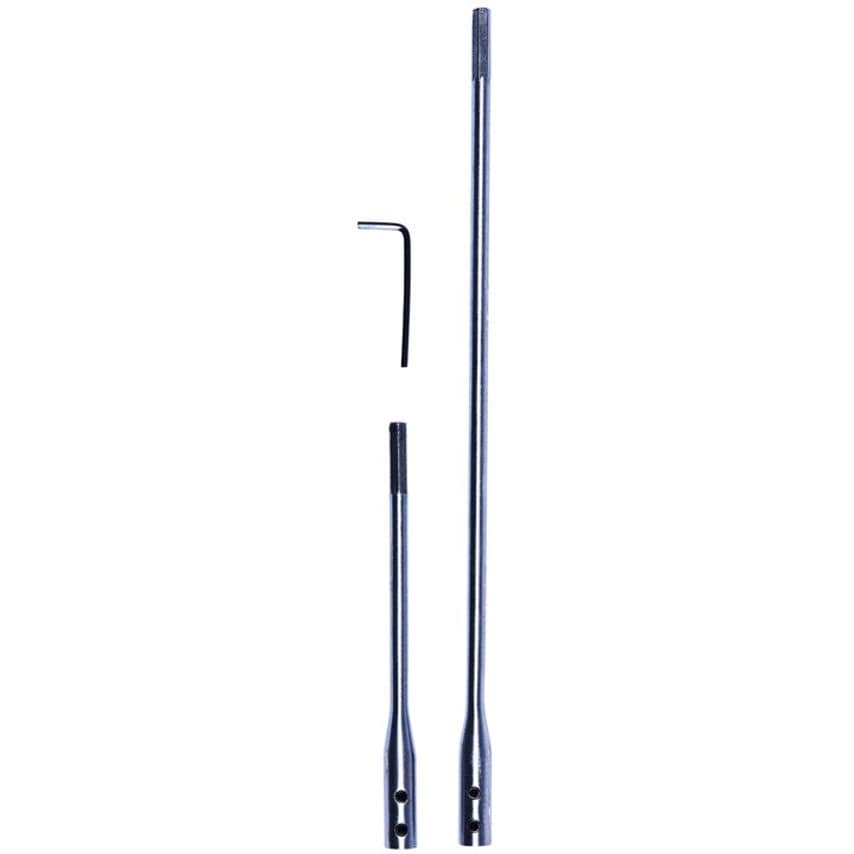 3 Piece Flat Wood Bit Extension Bar Set