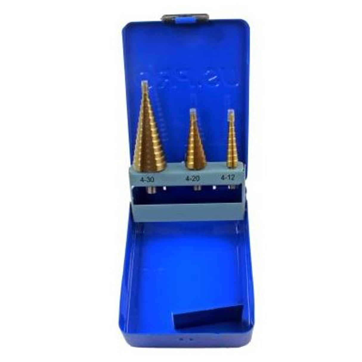 3 Piece HSS Step Drill Bit Set Titanium Coated