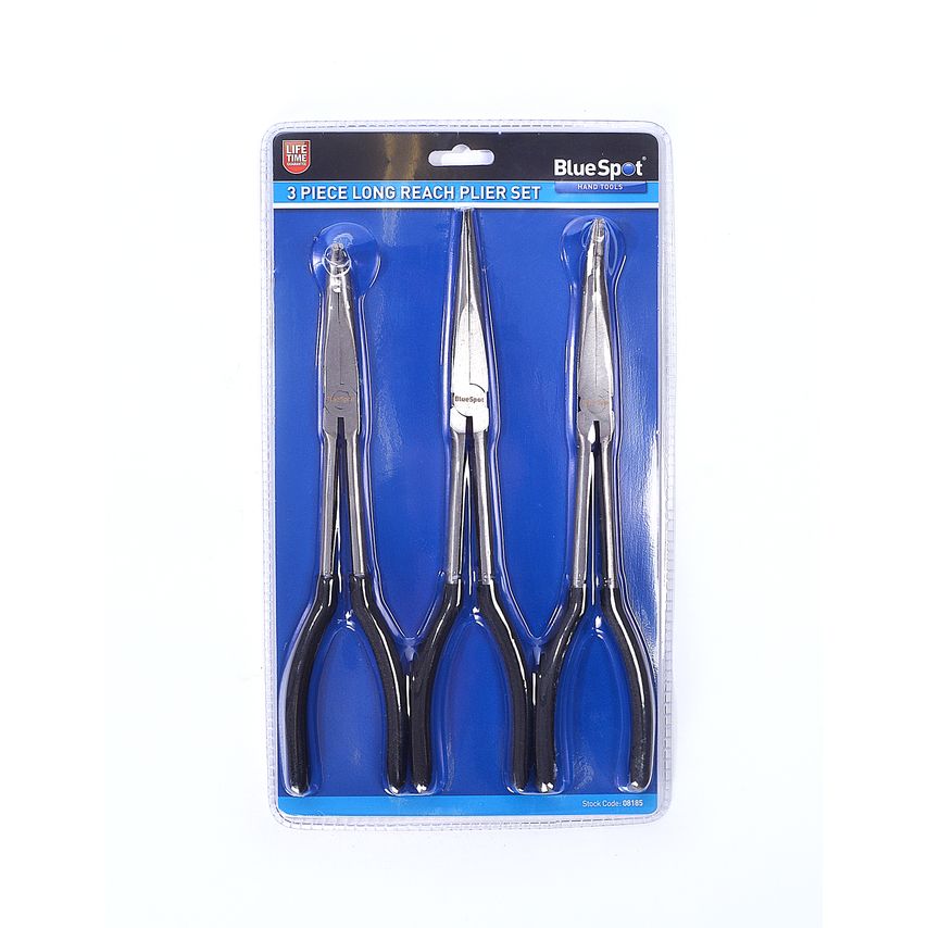 3 Piece Long Reach Plier Set