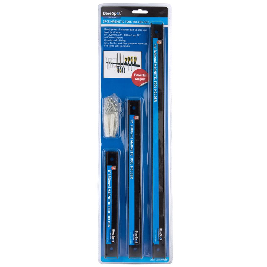 3 Piece Magnetic Tool Holder Set