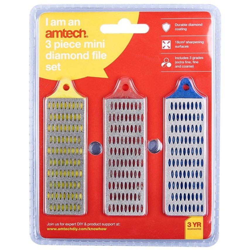 3 Piece Mini Diamond File Set