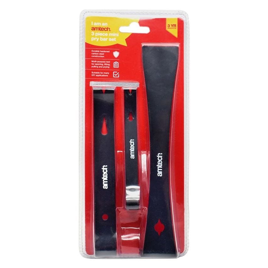 3 Piece Mini Pry Bar Set