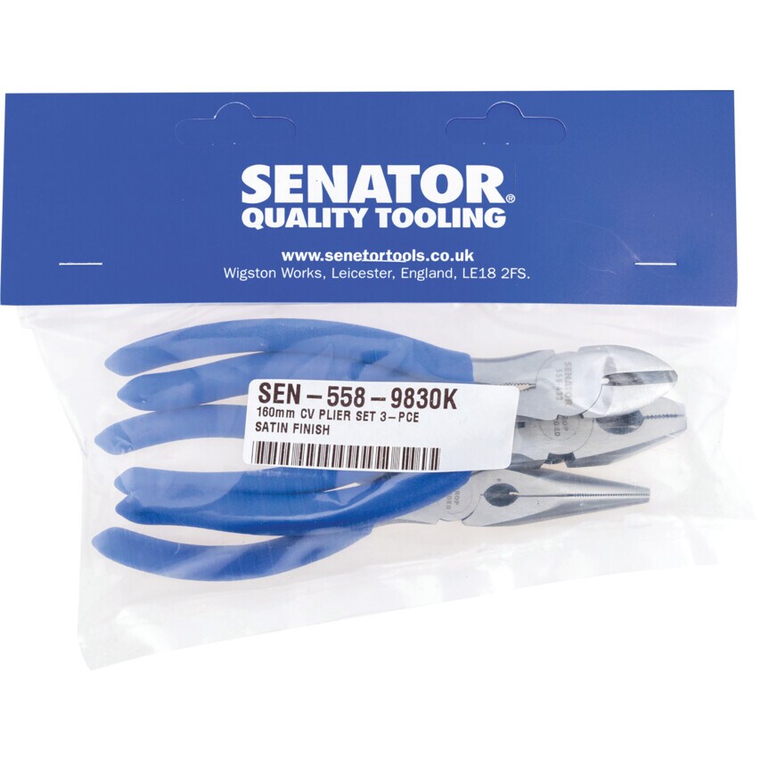 3 Piece Plier Set