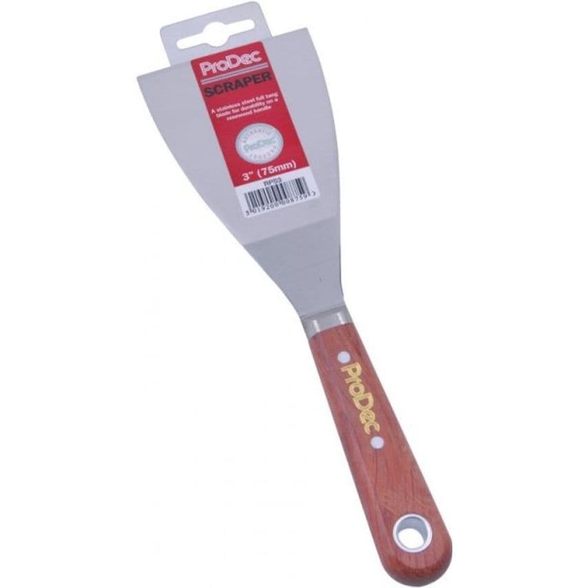 3" Scale Tang Paint Scraper With Rosewood Handle