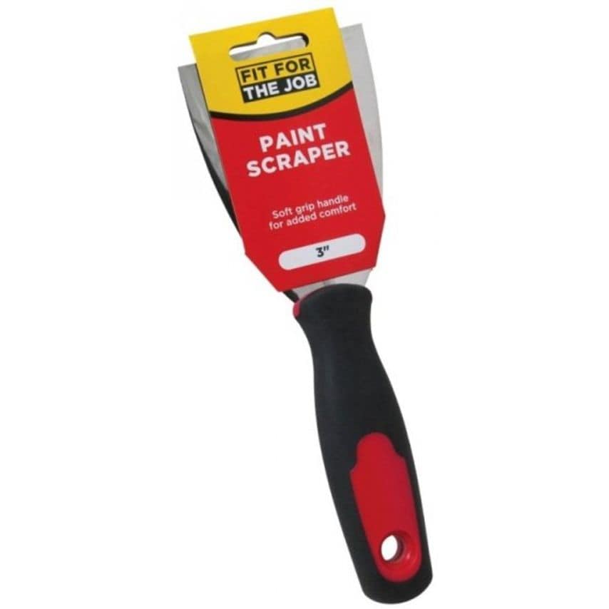 3" Soft Grip Paint Scraper