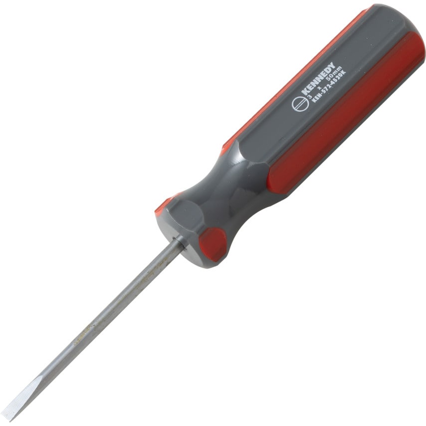 3 x 50mm Flat Parallel Screwdriver