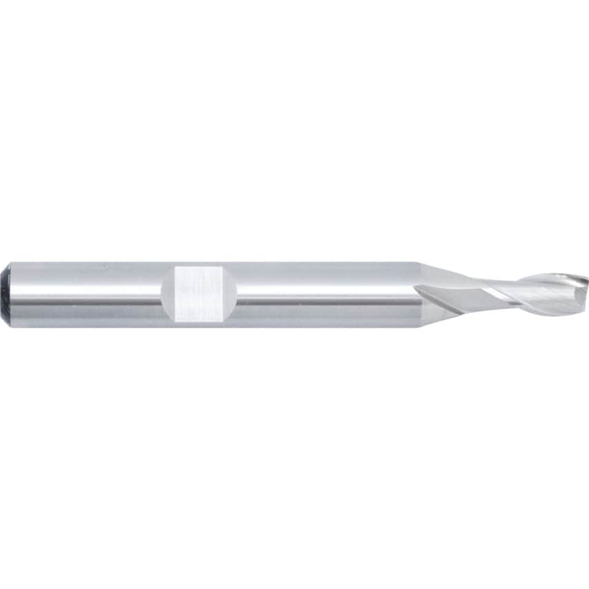4.00MM HSS-Co 8% 2 Flute Weldon Shank Short Series Slot Drills - Uncoated