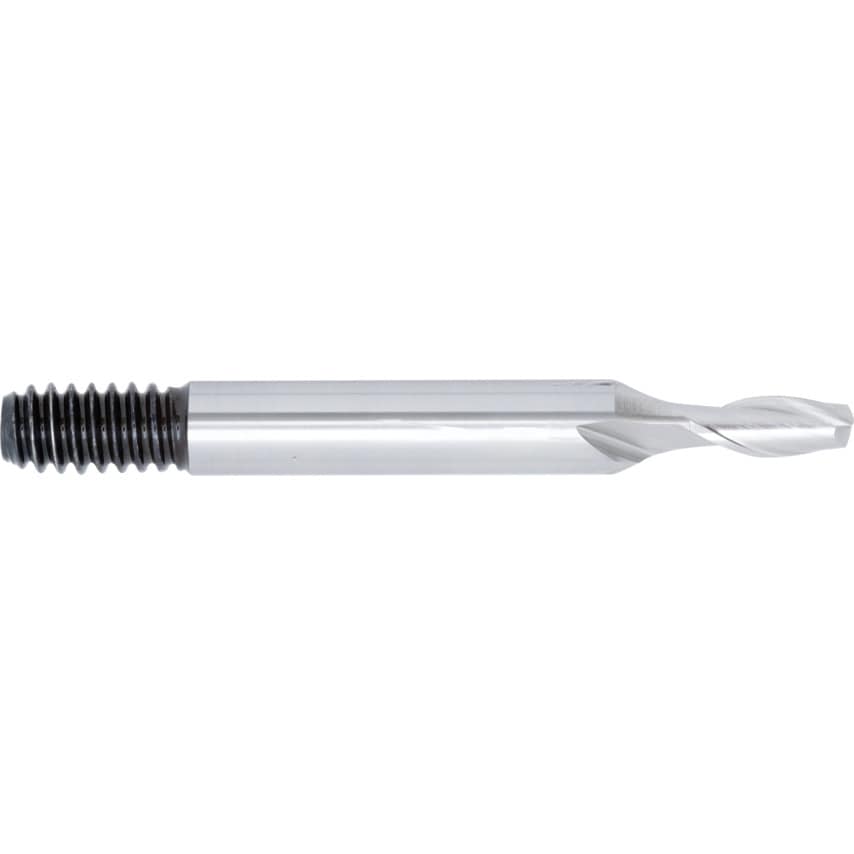 4.00MM HSS 2 Flute Threaded Shank Short Series Slot Drill