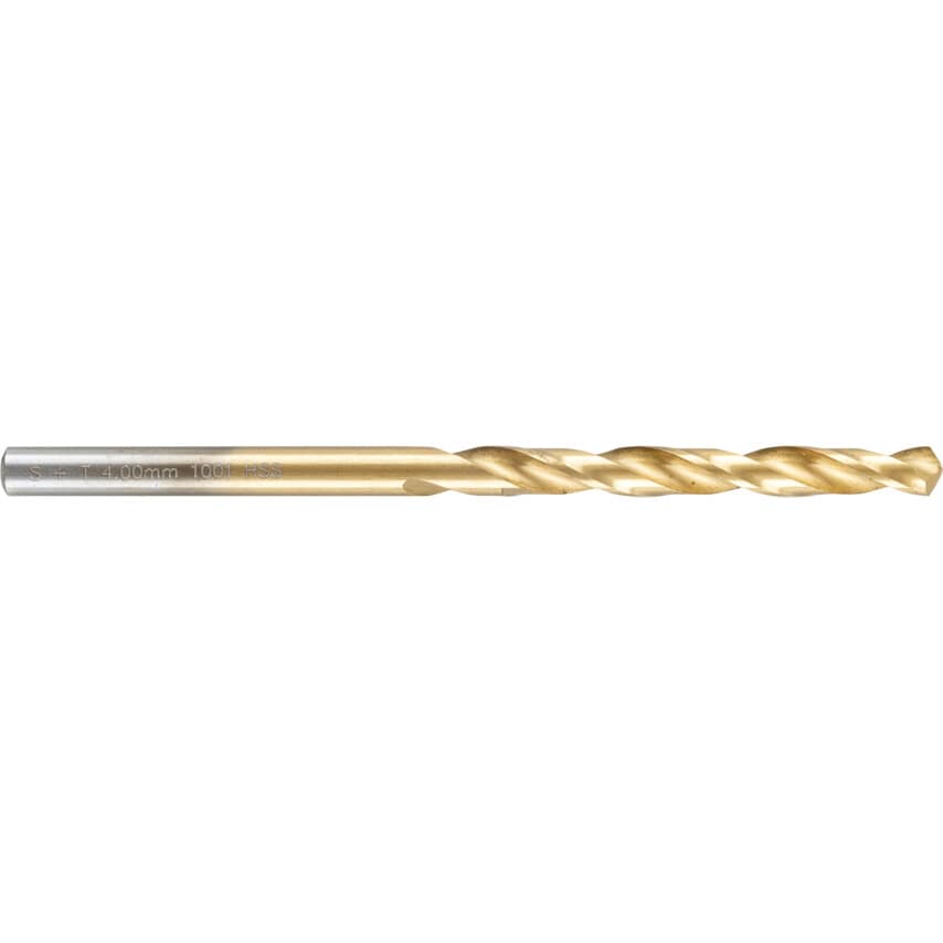 4.00MM TiN Coated Jobber Drill