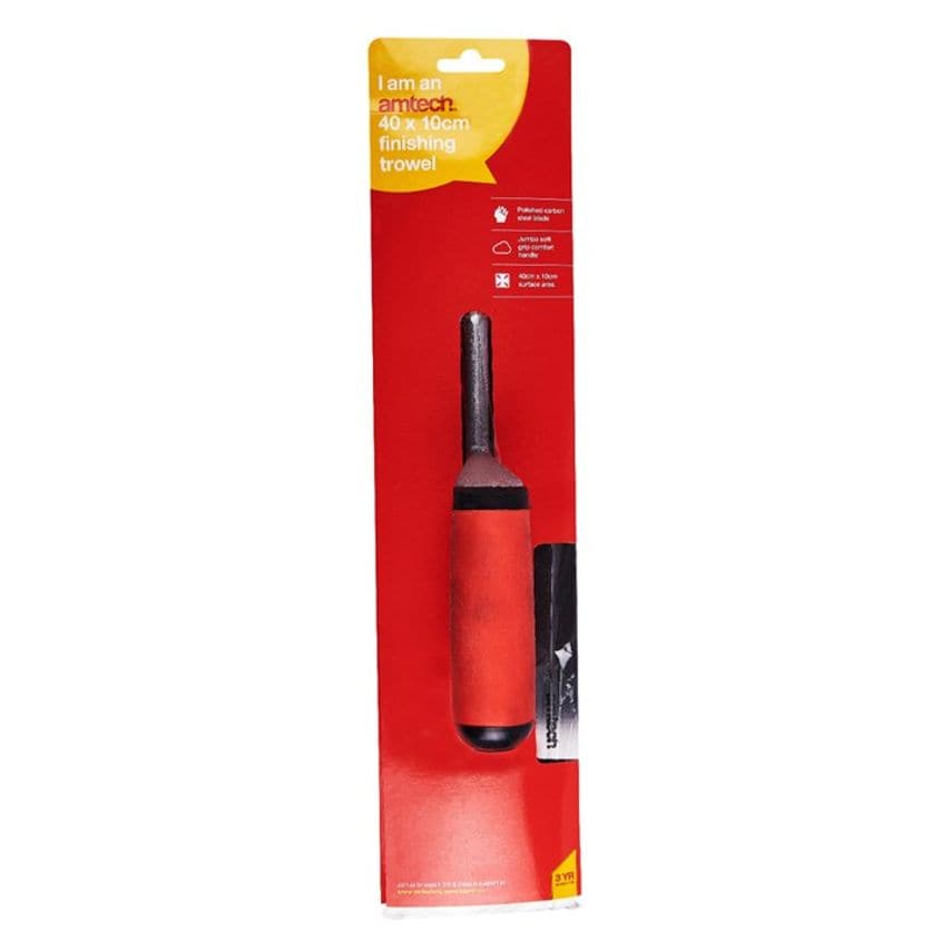 400mm (16") X 100mm (4") Finishing Trowel