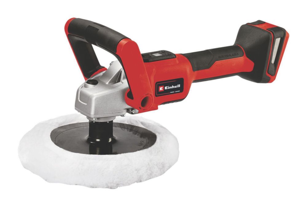 Einhell CE-CP 18/180 Li E-Solo 180mm 18V Li-Ion Power X-Change Brushless Cordless Polisher / Sander - Bare