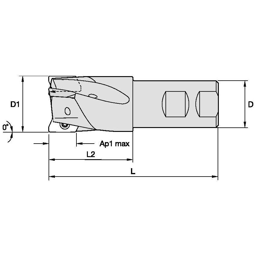40A3R057B32SED18-U 1.5 MILL1 Body 3 Ins 1.25 Weld