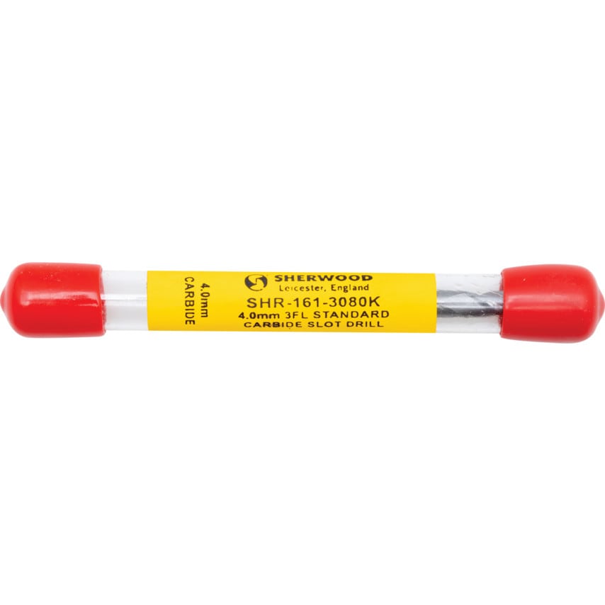 4.0MM 3FL Standard Carbide Slot Drill
