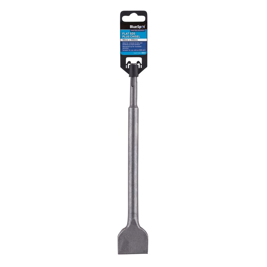 40MM X 250MM Flat SDS Chisel