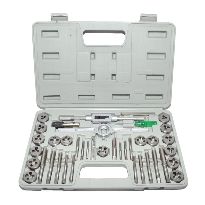 40 Piece Alloy Steel Tap & Die Set