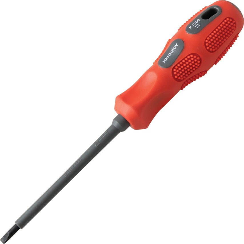 4.0 x 100mm Flat Parallel VDE Dual Grip Screwdriver