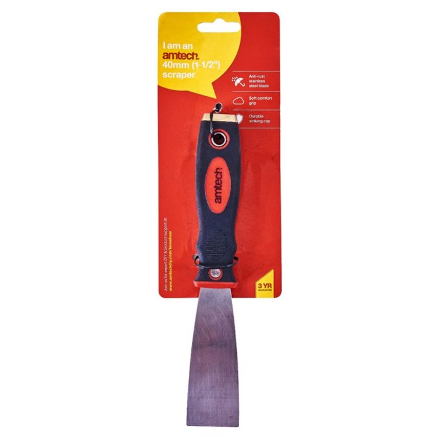 40mm (1.5") Scraper with Soft Grip Handle