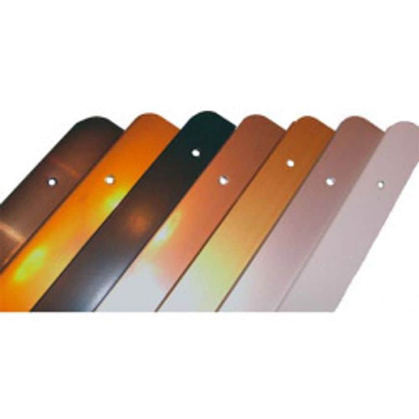 40mm Worktop Trim End Cap Bright Gold