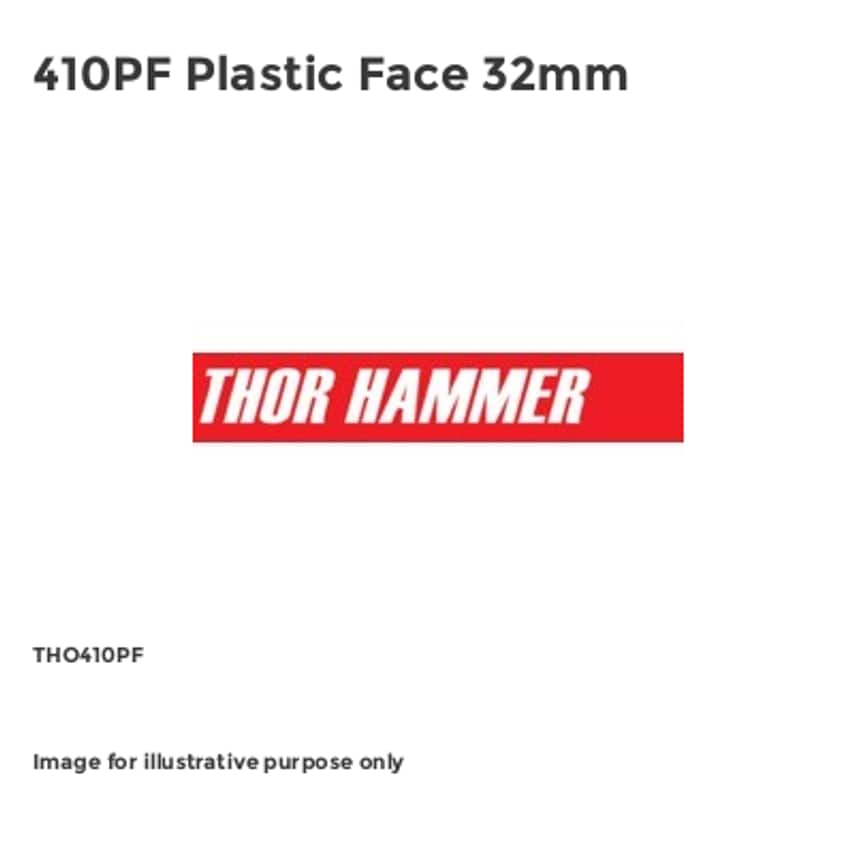 410PF Plastic Face 32mm