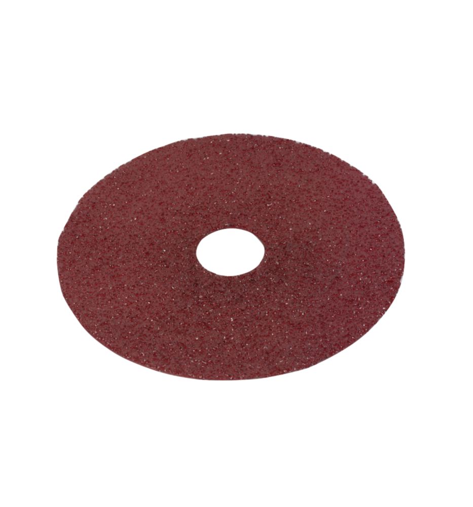 Essentials   24 Grit Multi-Material Fibre Discs 4 1/2" x 22.3mm 10 Pack