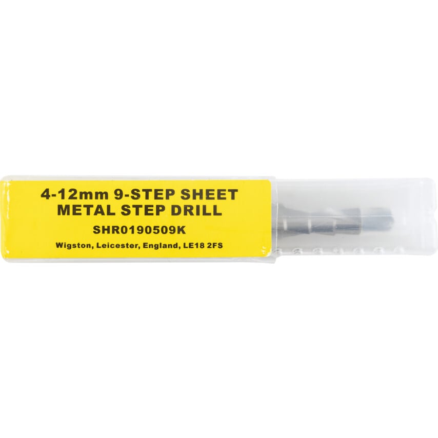 4-12MM 9-Step Sheet Metal Step Drill