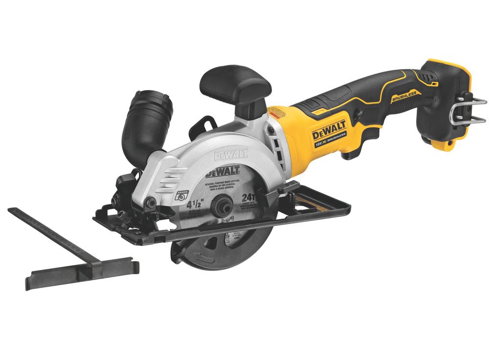 DeWalt DCS571N-XJ 115mm 18V Li-Ion XR Brushless Cordless Compact Circular Saw - Bare