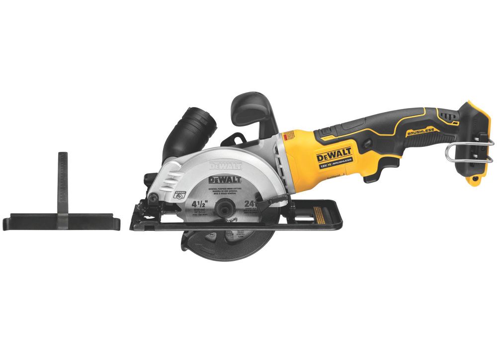 DeWalt DCS571N-XJ 115mm 18V Li-Ion XR Brushless Cordless Compact Circular Saw - Bare