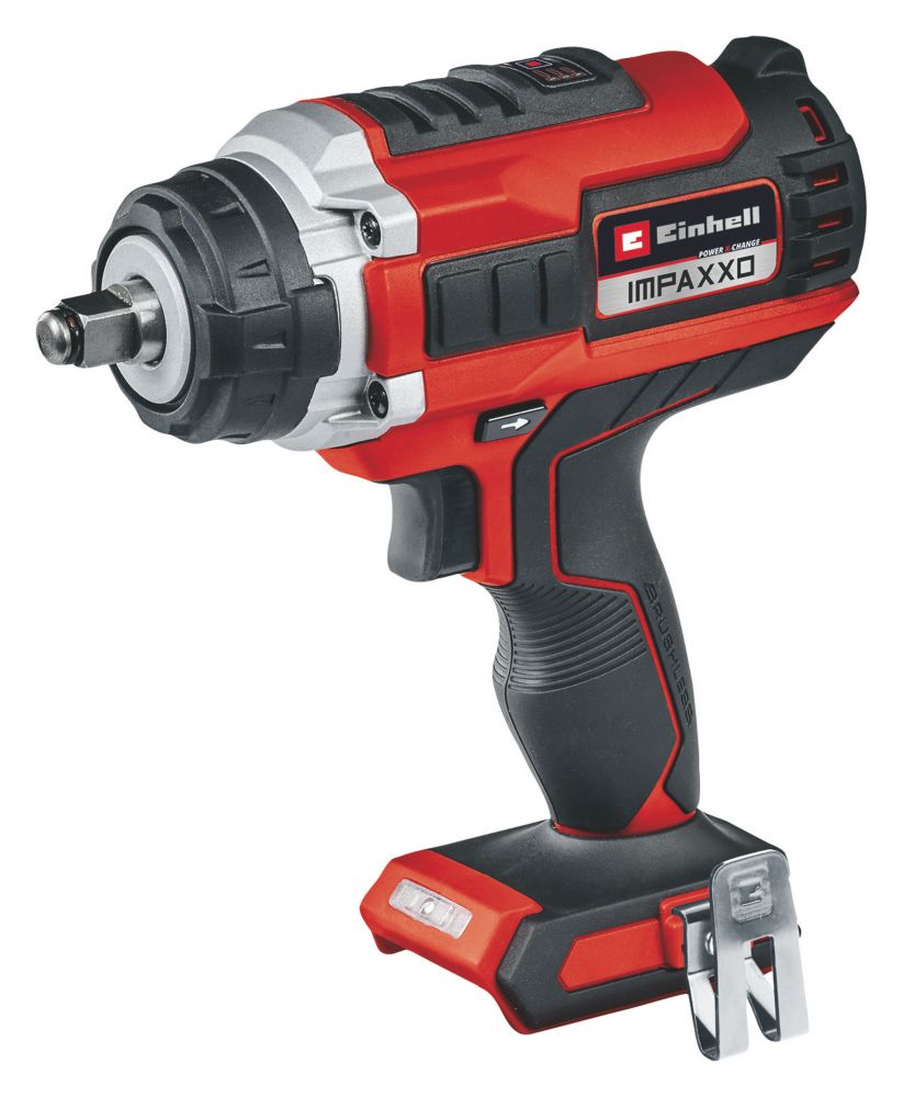 Einhell IMPAXXO 18/400 18V Li-Ion Power X-Change Brushless Cordless Impact Wrench - Bare