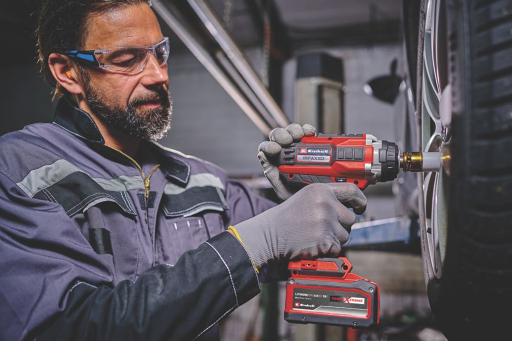 Einhell IMPAXXO 18/400 18V Li-Ion Power X-Change Brushless Cordless Impact Wrench - Bare