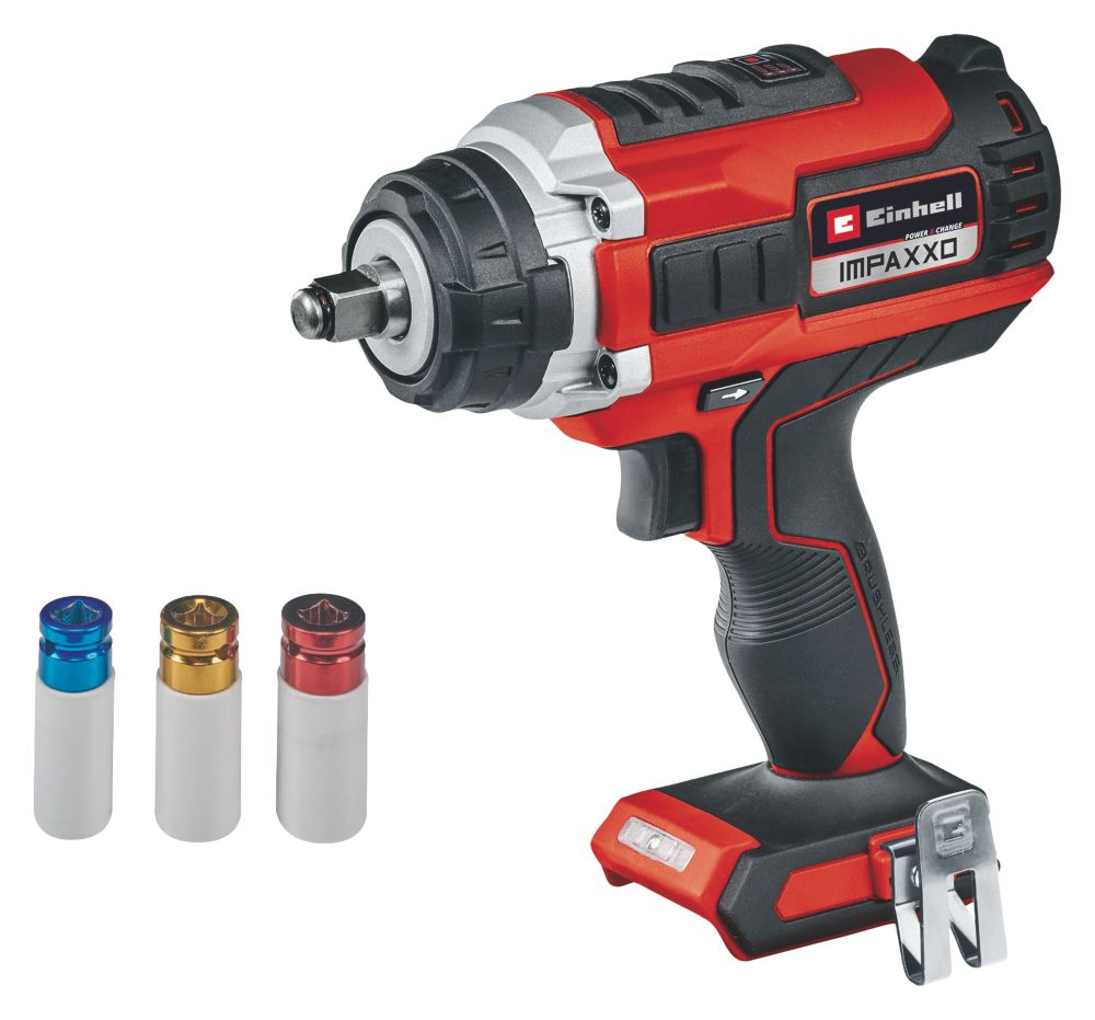 Einhell IMPAXXO 18/400 18V Li-Ion Power X-Change Brushless Cordless Impact Wrench - Bare