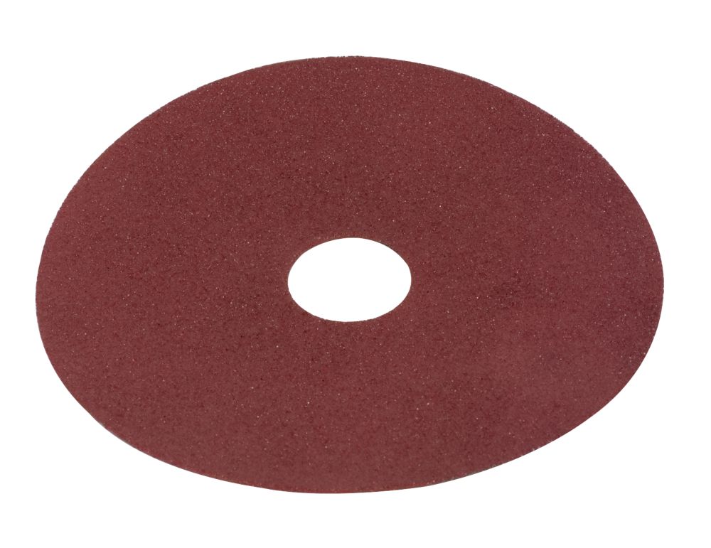 Essentials   80 Grit Multi-Material Fibre Discs 4 1/2" x 22.3mm 10 Pack
