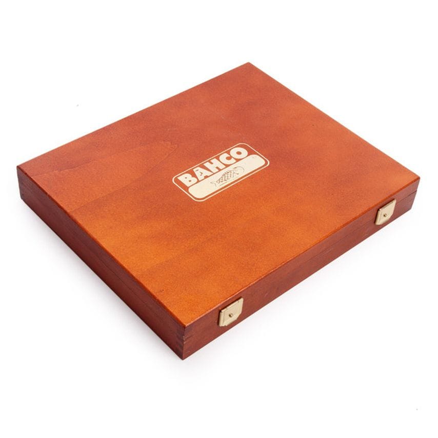 424P-S6 Bevel Edge Chisels Set 6 Piece In Wooden Box