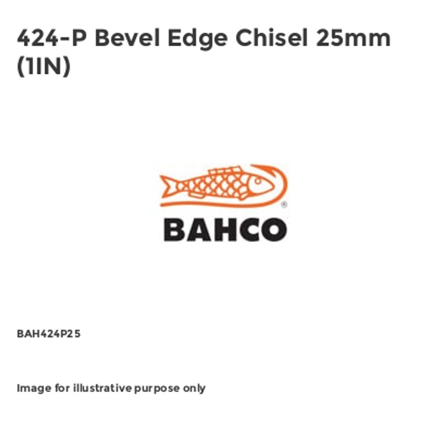 424-P Bevel Edge Chisel 25mm (1IN)