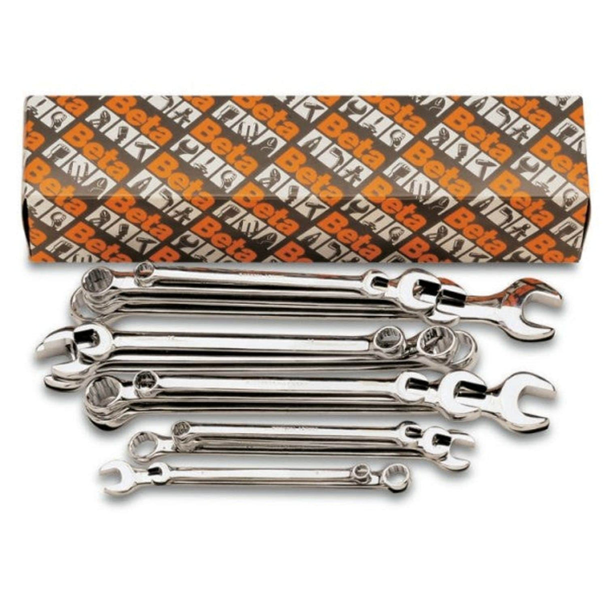 42LMP/S14-Set of 14 Combination Wrench Long Series